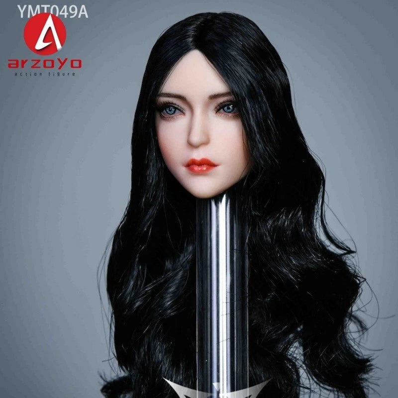YMTOYS YMT049A 1/6 Asian Beauty Head Sculpt Model Fit 12''Female PH TBL Body Model