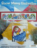 Design Works Cross Stitch kit Snow Many Umbrellas 5459 Model