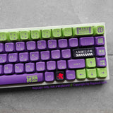 EVA-01 NEON GENESIS EVANGELION Mecha-01 PBT Keycaps for MX Mechanical Keyboards Model