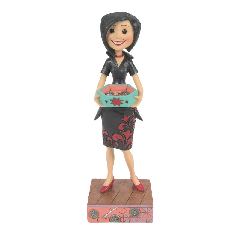 Jim Shore Coraline OTHER MOTHER OFFERING BUTTON EYE-A HAUNTING GIFT 6016427 Model