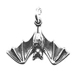 925 Sterling Silver Bat Charm Pendant Gothic Halloween Jewelry Gift Charms