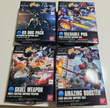 GUNDAM K9 Dog Pack Valuable Pod Skull Weapon Amazing Booster 1:144 SET Model Kit Model