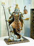 Ebros Gift Mahavidya Devi Kali Holding Severed Head Of The Ego Figurine 9"Tall Model