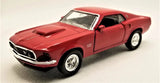 Welly - 1:34-1:39 Scale Model 1969 Ford Mustang Boss 429 Red (BBWE43713DR) Model