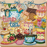 Midi Bead embroidery kit Mad tea party DIY Embroidery Kit beadwork pattern Model