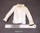 Military 1/6 Soldier Accessory White Shirt Model 12" Action Figure Model