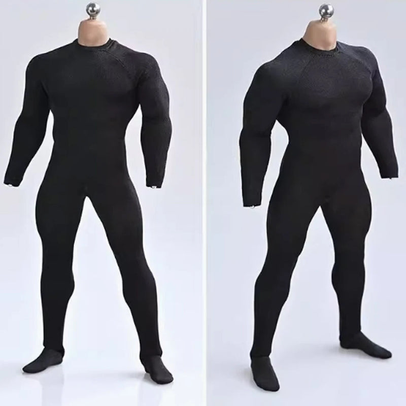 1/6 Scale Male Soldiers Jumpsuit with Elastic Model 12inch Action Figure Model