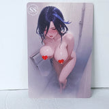 Chlorinde Shower Waifu Card Anime Girl Wall Art Oversized Board A5 Model