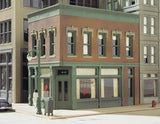 DPM #11300 - HO Scale Building Kit - Carol's Corner Cafe  NEW (Woodland Scenics) Model