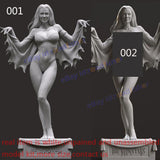 Carlo Beauty Woman 1/8 1/6 1/3 Model Kit Unpainted Unassembled 3D Print 2 Ver. Model