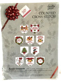 Counted Cross Stitch Christmas Banners Kit By Something Special #50364 Peace Model