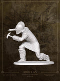 Arbelas 75mm 1:24 Roman Gladiator Miniature Unpainted Resin Figure Model Kit Model