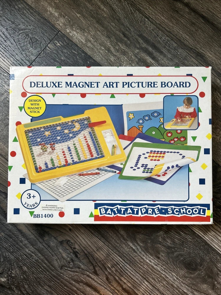 Deluxe Magnet Art Picture Board 3+years Colorful Learning Design Creative Play Model