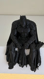 Batman Sitting on Ledge Statue - 3D Printed Desk Decor Figure Model
