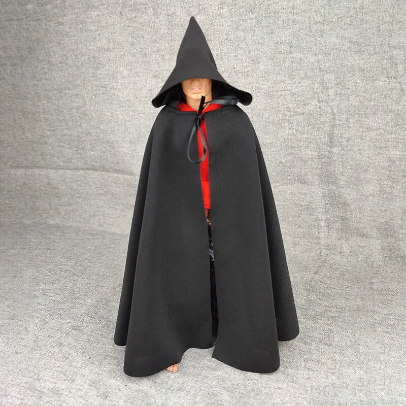 1:6 Wizard Cloak Coat Clothes For 12inch Male HT PH TBL Action Figure Body Toys Model