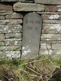 Photo 6x4 Water Board boundary stone, Snailsden Bridge, Dunford Harden/S c2019 Model