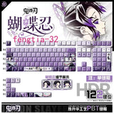 Demon Slayer Kochou Shinobu Figure Keycap KBC Mechanical Keyboard Cap Gift Model