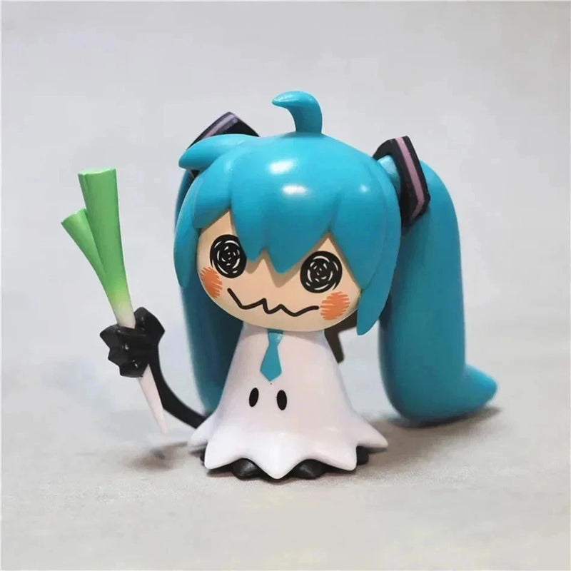 7cm Hatsune Miku Anime Figurine Kawaii Mimikyu Miku Figurine Gk Statue Model Dol Model