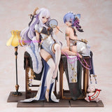 Rem Cheongsam Figurine Re:Zero 22Cm Anime Painted Collectible Display Ornament Model