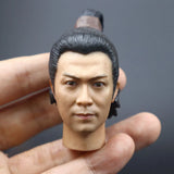 1/6 Ancient Hero Guo Jing Head Carving Sculpt Model Toys Fit 12'' Figure Model