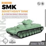 MRY-SFW SS72617 1/72 25mm Military Model Kit Soviet SMK Heavy Tank Model
