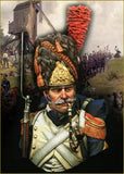 1/10 Resin Bust Figure Model Kit French Guards Captain Unassembled Unpainted Model