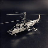 3D Metal Puzzle Model Helicopter Assembly Model DIY Laser Cut Model Adult Toys Model