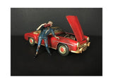 American Diorama 38299 1/24 Zombie Mechanic Figurine III Model