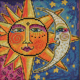 Sister Sun Brother Moon Cross Stitch Kit Mill Hill 2018 Laurel Burch Celestial Model