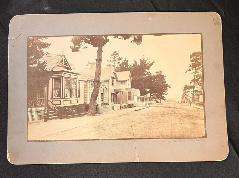 7x10 C W J JOHNSON BOARD PHOTO MONTEREY CALIFORNIA Model