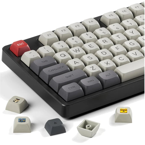 135-Piece Retro Game Console Keycap Set - High Quality PBT with Puller Included Model