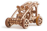 Wooden 3D Puzzle Model Kit Wood Trick Buggy Wagon Car Mechanical For Adults Kits Model