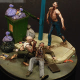 1/35 resin figures model Science fiction zombie unassembled unpainted Model