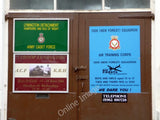 Photo 6x4 Notice Board, Bath Road, Lymington, Hampshire Notice board at m c2009 Model