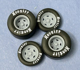 Resin 15/17 Scale inch ??Convo Pro?? Wheels With Drag Slicks 1/24, 1/25 Model