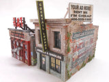 Downtown Deco N Scale Building NIB Kits Jiggles & Giggles + Rat Hole New Kits Model