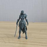 1/24 LYTR241358 Fantasy Mechanical Armor Female Warrior 3D Printed Figure Model Model