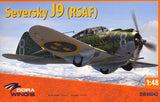 Dora Wings Models 1/48 SEVERSKY J9 Swedish WWII Fighter Model
