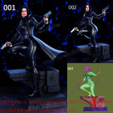Selene Gunner Woman 1/8 1/4 1/2 Model Kit Unpainted Unassembled 3D Print 3 Ver. Model