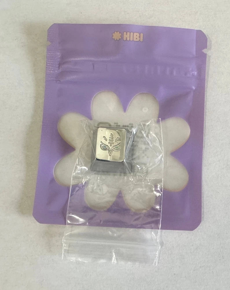 Hibi  x GMK November Fog Brass 1u Keycap - Owl Model