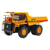 1/35 Scale SANY Mining dump truck Mine car Mechanics Diecast Model Car Kids Model