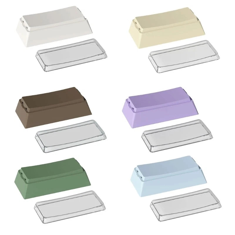 8Pcs PBT Blank Keycaps Mechanical Keyboards Installation 2U Original Profile Key Model