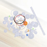 Reusable Plastic Gear Package Parts for Rc Car DIY Mechanical Model Kit Model