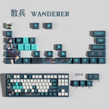Genshin Impact Themed Keycaps wanderer 29 keys OEM high degree Model