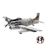 Tamiya 1/48 No. 58 U.S. Navy Douglas A-1H Skyraider Plastic Model Kit 61058 Model