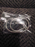 PANDORA 925 Sterling Silver Snake Chain Charm Bracelet Barrel Clasp Signed NEW Charms