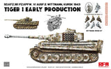 RYEFIELD 5140 1/35 Sd.Kfz.181 TIGER I EARLY KURSK 1943 W/Engine & WITTMANN Model