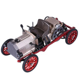TECHING DM227 Vintage Classic Car Metal DIY Model Kit Electric 230+ STEM Model