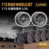 LIANG S105 1/35 T-72 ROAD WHEELS SET 3D Miniature Plastic Assembly Model Model
