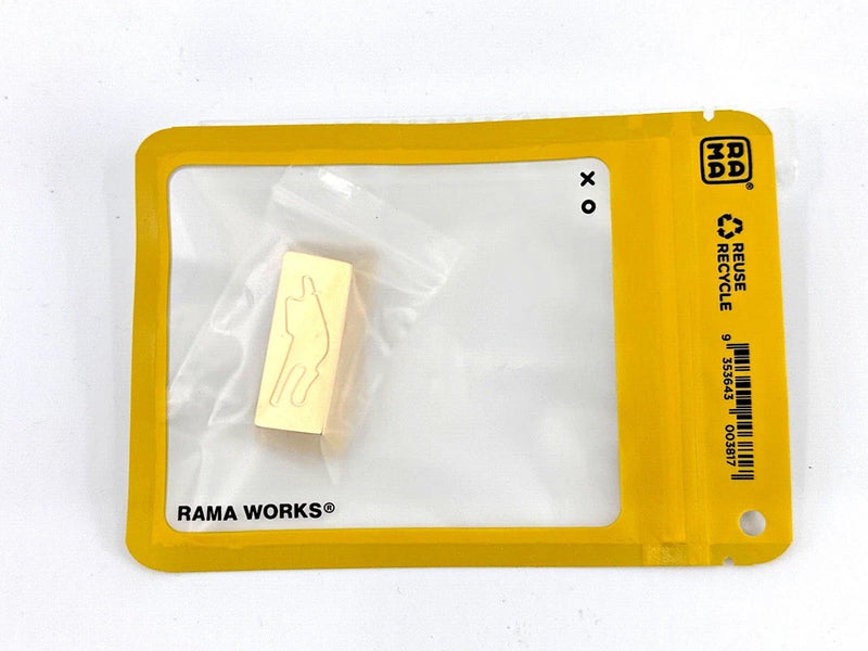 RAMA Works Grand Prix 'Le Mans' Brass Enter Artisan Keycap Cherry MX 2.25 U Model